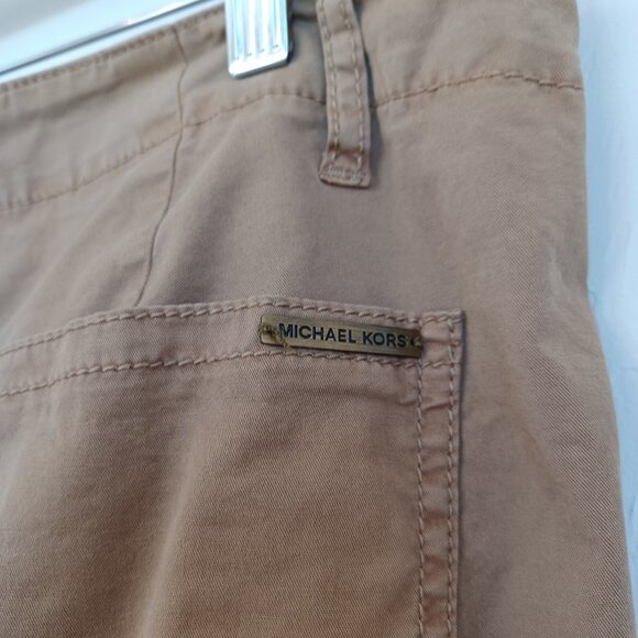 Michael Kors Pant Ankle Zip Detail Cotton Chino Womens size 6 - Picture 5 of 14